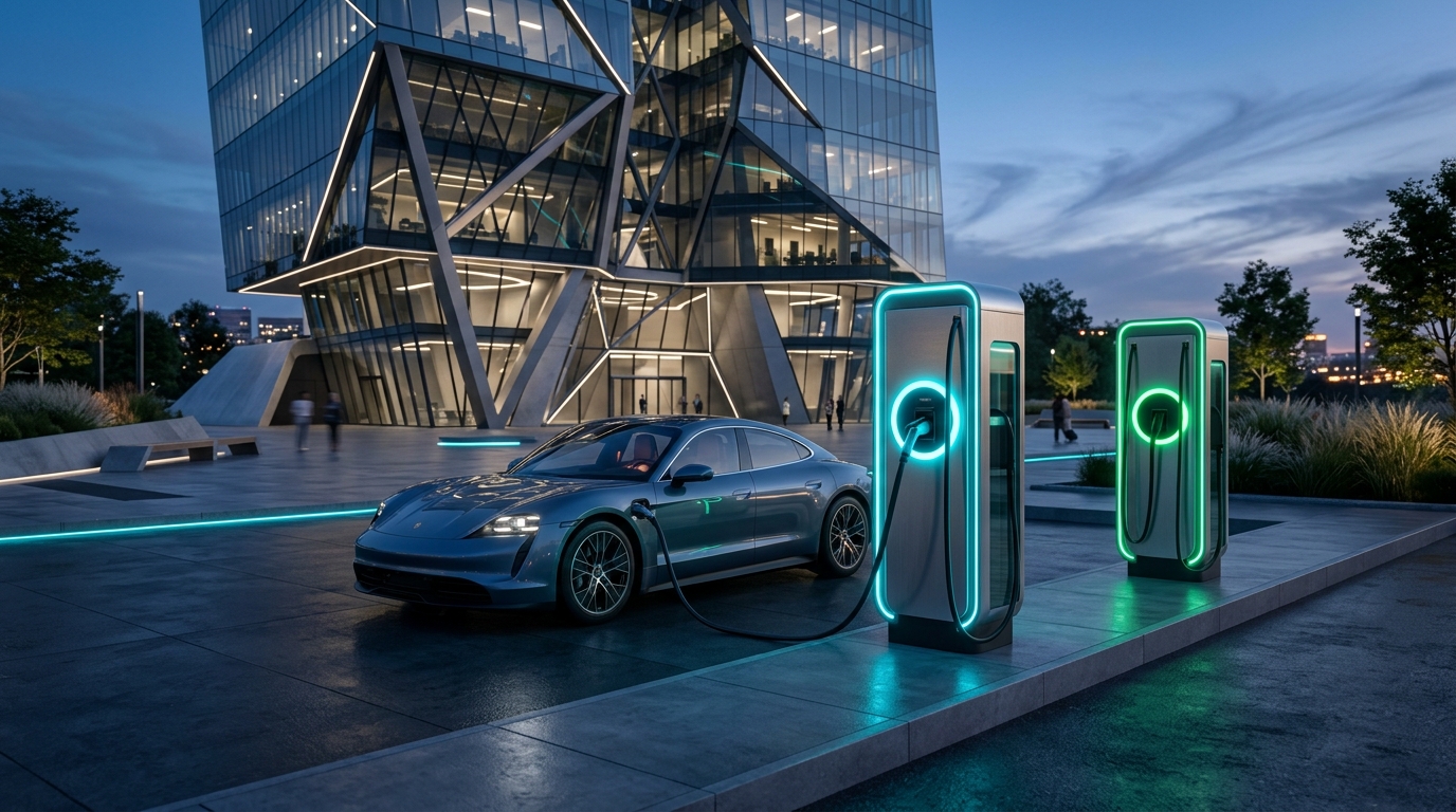 EV Chargers Pro Commercial Supercharging Station